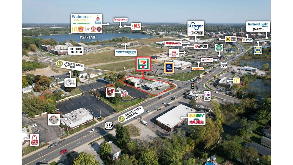 More Photos Of 201 Pine Lake Ave, La Porte Convenience Store For Sale