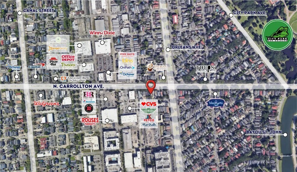 More Photos Of 620 N Carrollton Ave, New Orleans Office Residential For Lease