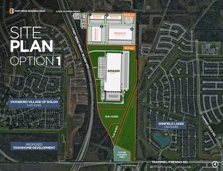 More Photos Of Fort Bend Pky, Fresno Unknown For Lease