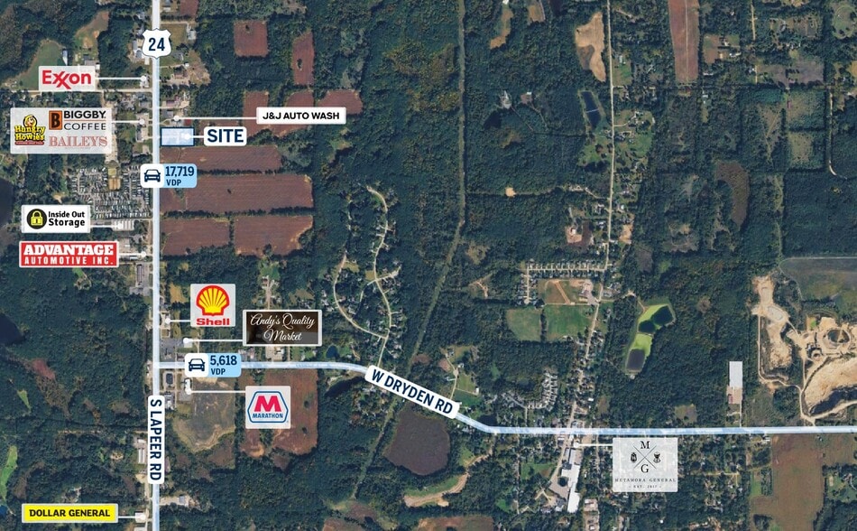 More Photos Of 3549 Lapeer Rd, Metamora Auto Dealership For Lease