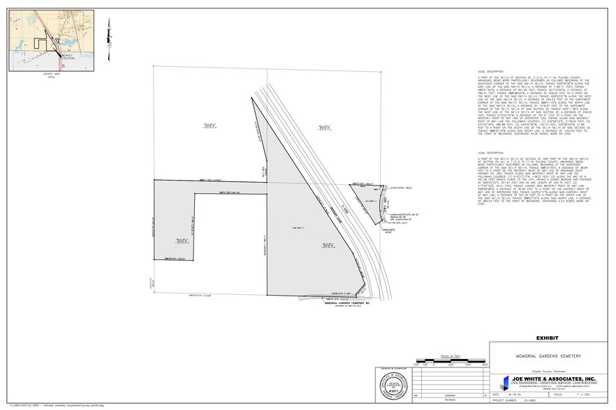 Primary Photo Of 5528 Memorial Gardens Drive, Hensley Land For Sale