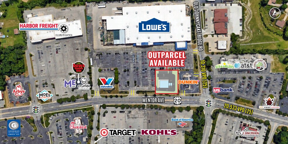 Primary Photo Of 9600 Mentor Ave, Mentor General Retail For Lease