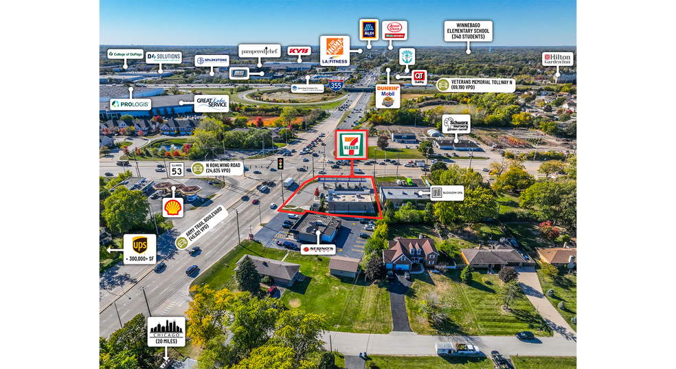 More Photos Of 1740 W Army Trail Rd, Addison Convenience Store For Sale