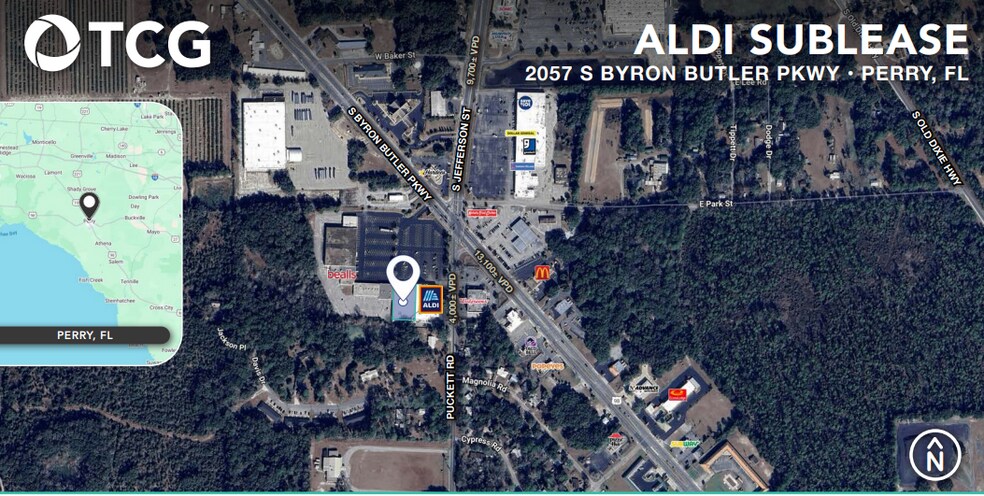More Photos Of 2057 S Byron Butler Pky, Perry General Retail For Lease