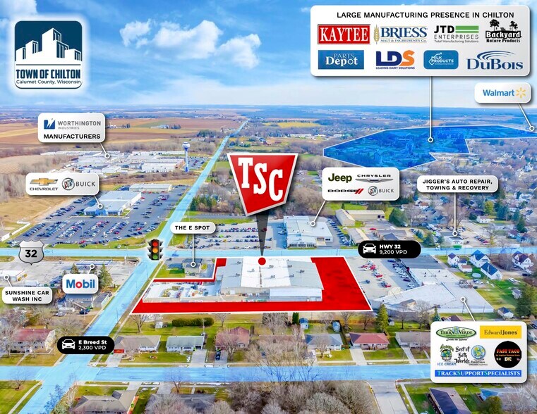 More Photos Of 519 N Madison St, Chilton Storefront For Sale