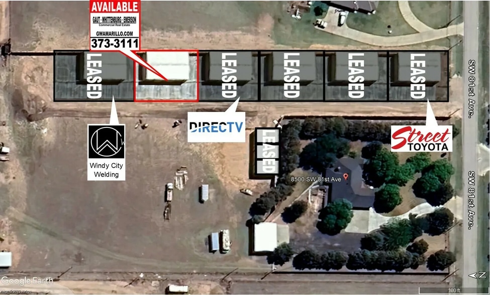 More Photos Of 8480 SW 81st Ave, Amarillo Warehouse For Lease