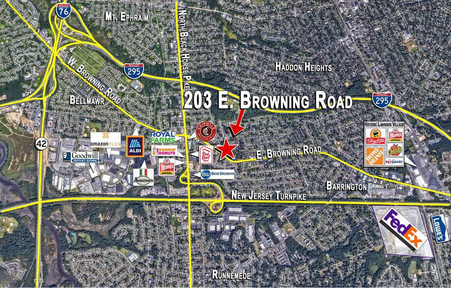 More Photos Of 203 E Browning Rd, Bellmawr Storefront Retail Office For Sale