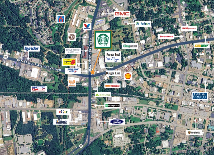 More Photos Of 707 W Marshall Ave, Longview Fast Food For Sale