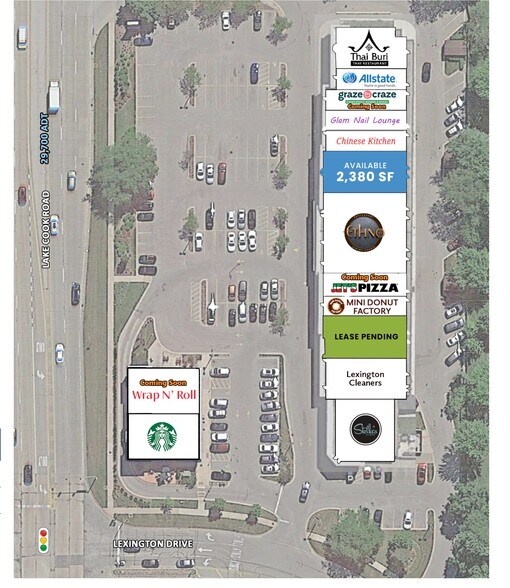 More Photos Of 1041-1083 Lake Cook Rd, Wheeling Unknown For Lease