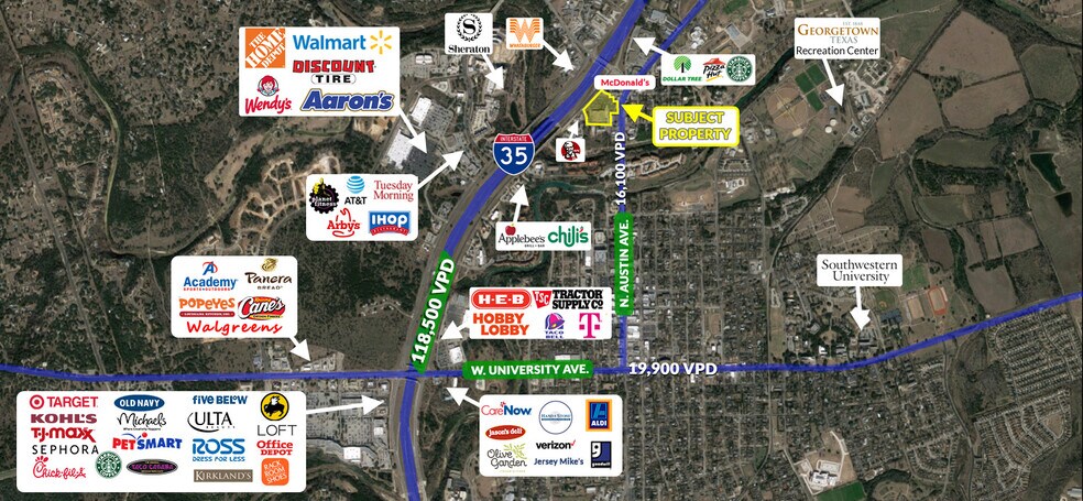 More Photos Of 610 N Austin Ave, Georgetown Storefront For Lease