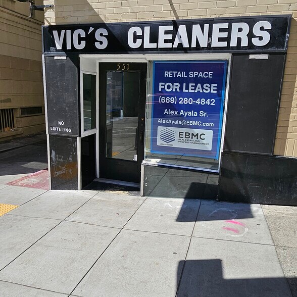 More Photos Of 551 Taylor St, San Francisco General Retail For Lease