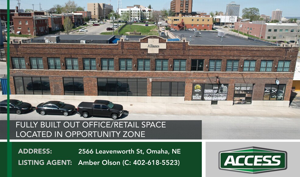 Primary Photo Of 2566 Leavenworth St, Omaha Storefront Retail Office For Sale