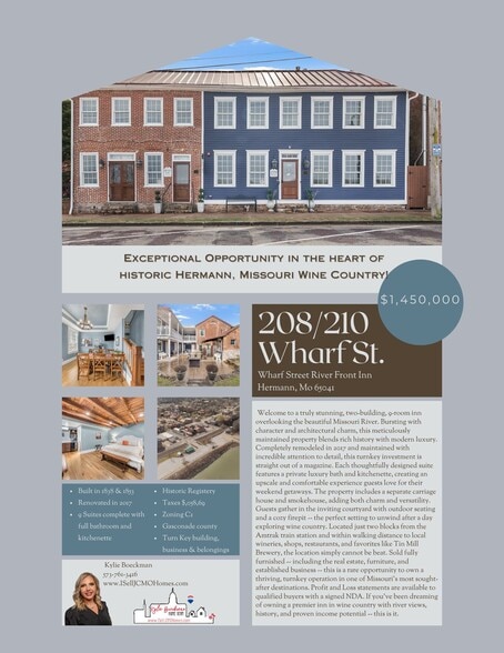 More Photos Of 208-210 Wharf St, Hermann Hospitality For Sale