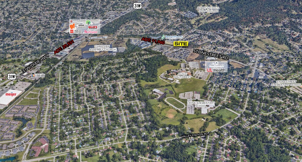 More Photos Of 701 Valley College Dr, Louisville Drugstore For Lease