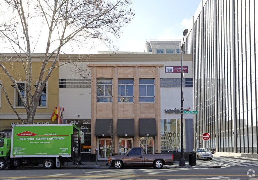 More Photos Of 62-66 W Santa Clara St, San Jose Storefront Retail Office For Lease