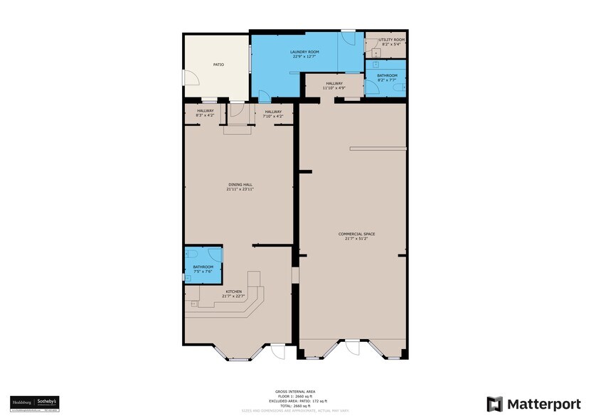 More Photos Of 132-134 Matheson St, Healdsburg Storefront For Sale