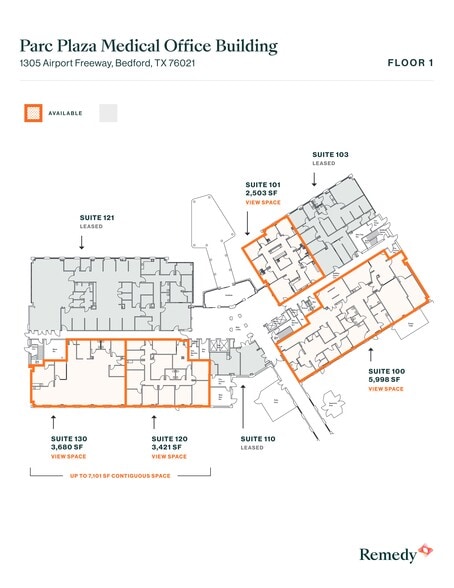 More Photos Of 1305 Airport Fwy, Bedford Medical For Lease