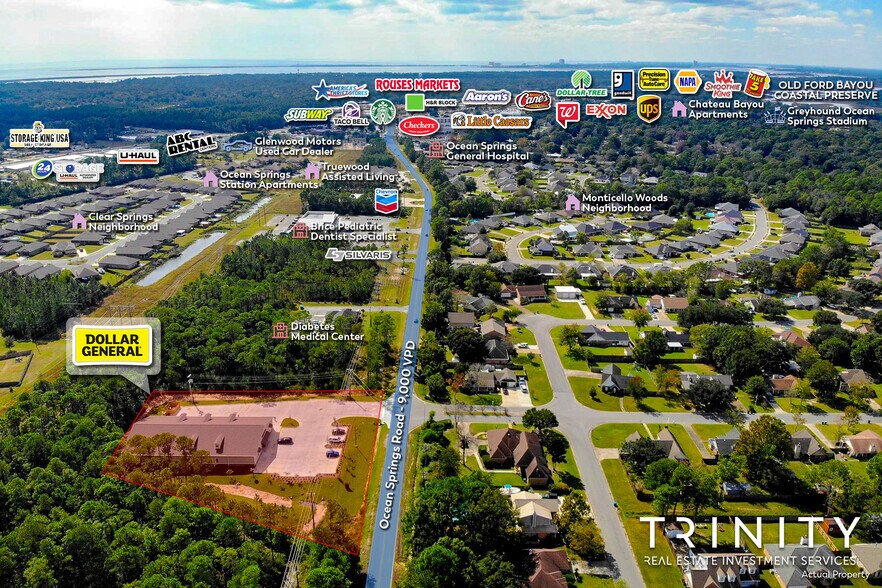 More Photos Of 1290 Ocean Springs Rd, Ocean Springs Freestanding For Sale
