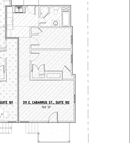 More Photos Of 311 1/2 E Cabarrus St, Raleigh Office For Lease