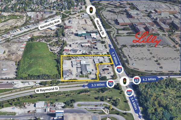 More Photos Of 1560 W Raymond St, Indianapolis Truck Terminal For Lease