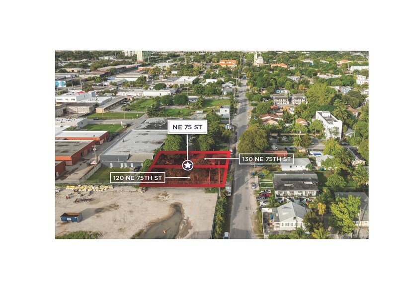 Primary Photo Of 120-130 NE 75th St, Miami Land For Sale