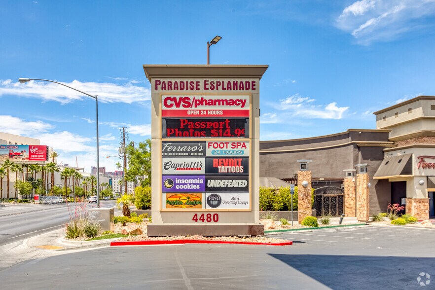 More Photos Of 4480 Paradise Rd, Las Vegas Storefront For Lease