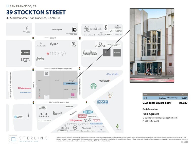 More Photos Of 39 Stockton St, San Francisco Storefront For Lease