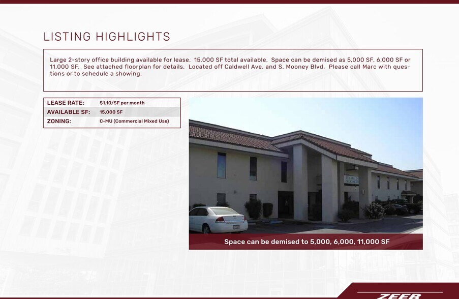 More Photos Of 3300 S Fairway St, Visalia Office For Lease