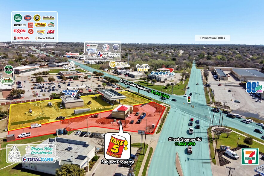 More Photos Of 400 Grapevine Hwy, Hurst Auto Repair For Sale