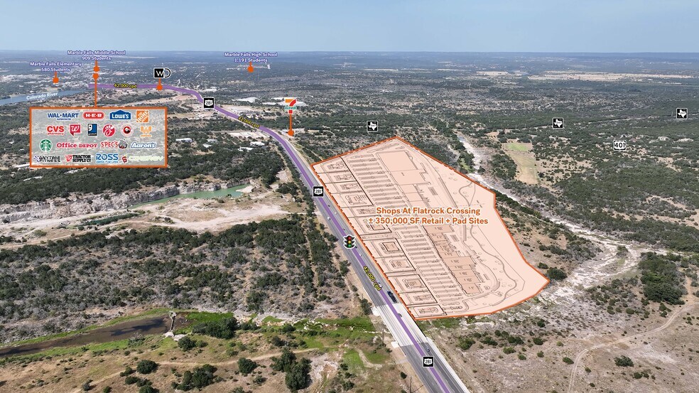 Primary Photo Of SH 281 & Fm 2147, Marble Falls Land For Lease