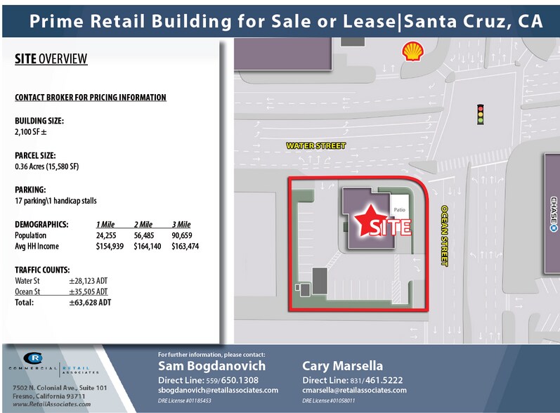 More Photos Of 745 Ocean St, Santa Cruz Freestanding For Lease