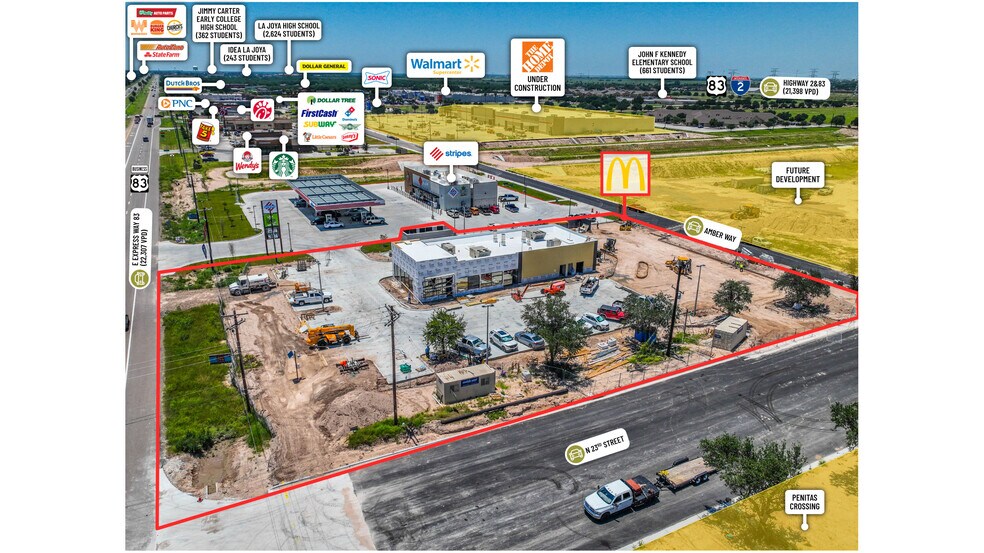 More Photos Of Hwy 83 & 23rd st, Penitas Fast Food For Sale