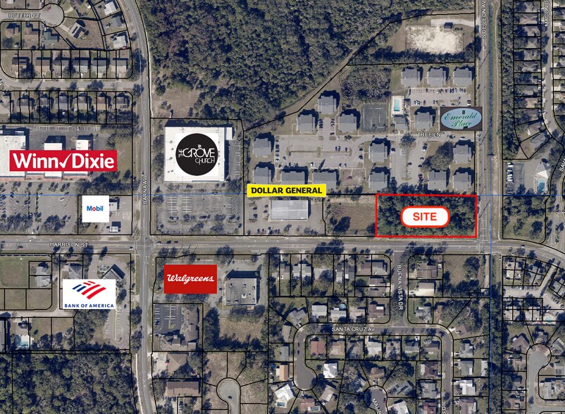 Primary Photo Of Harrison St @ Deleon, Titusville Land For Sale