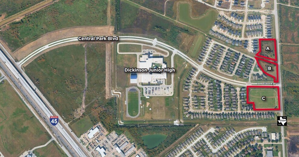 Primary Photo Of Fm 2004 @ Central Park Rd., Texas City Land For Sale