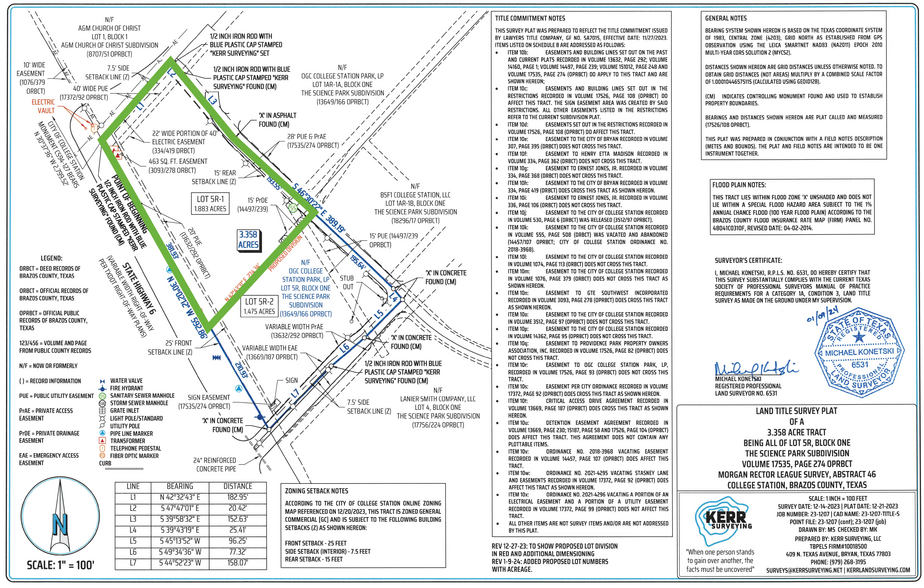 More Photos Of 2501 Earl Rudder Fwy, College Station Land For Sale