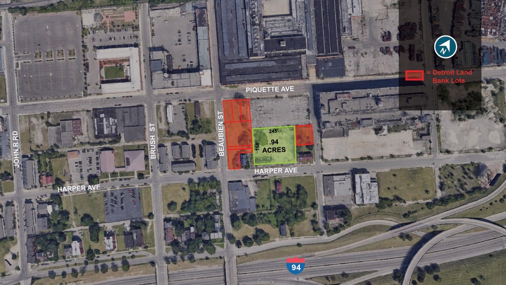 More Photos Of 547 Harper Ave, Detroit Land For Sale