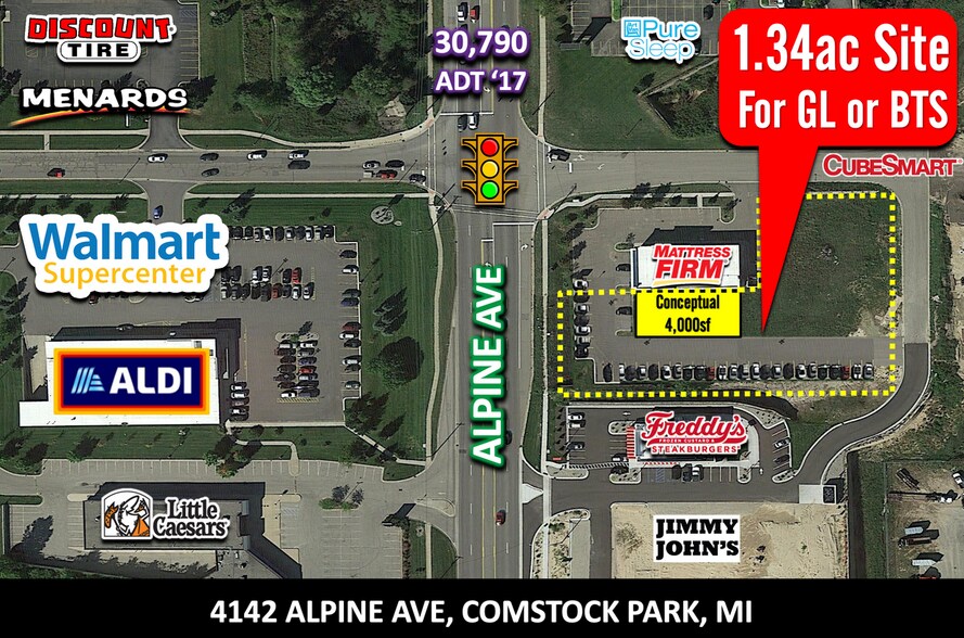 More Photos Of 4048 Alpine Ave NW, Comstock Park Land For Lease