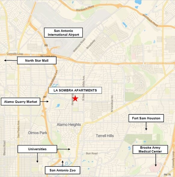 More Photos Of 1803 La Sombra Dr, San Antonio Apartments For Sale