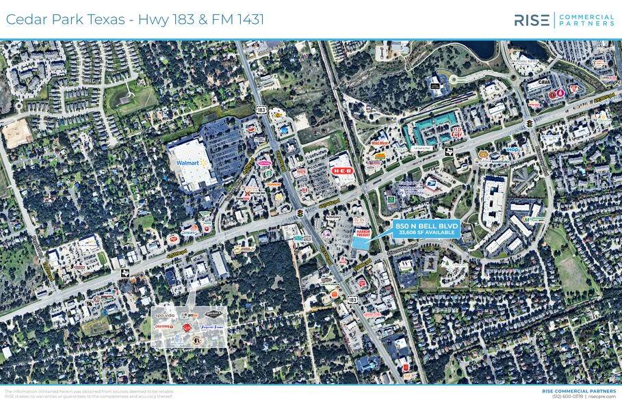 More Photos Of 850 N Bell Blvd, Cedar Park Freestanding For Lease