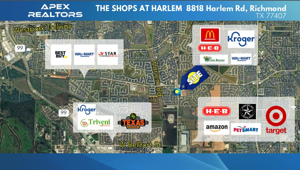 More Photos Of 8818 Harlem rd, Richmond Storefront For Lease