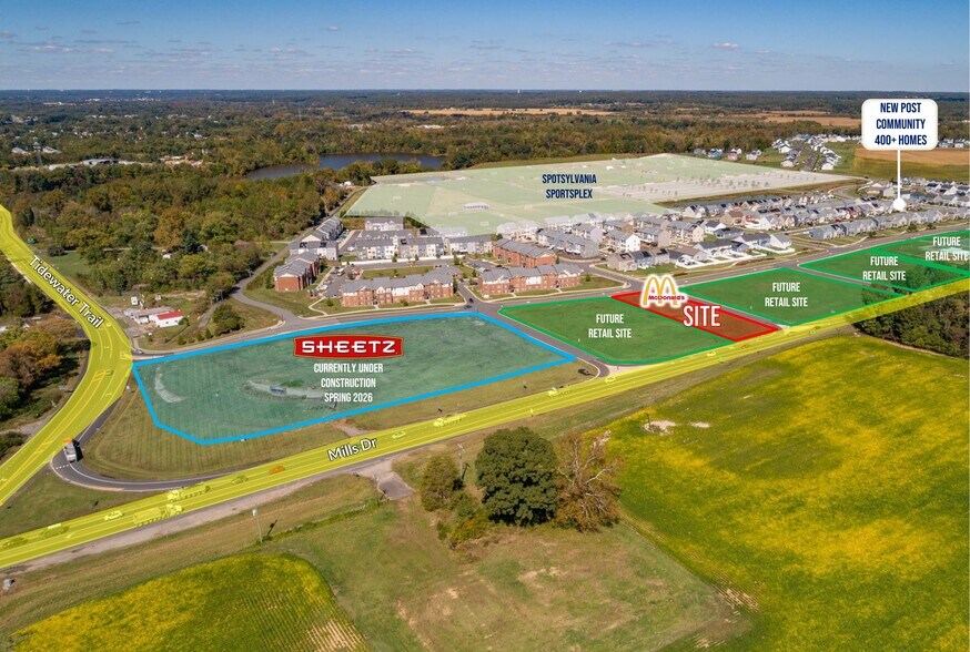 More Photos Of 2000 New Post Blvd, Fredericksburg Fast Food For Sale