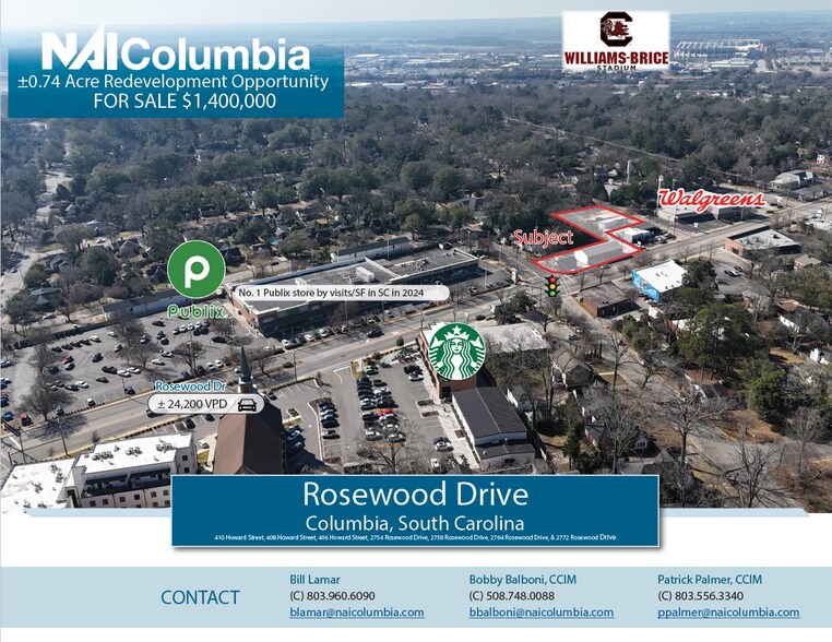 Primary Photo Of Rosewood Dr, Columbia Land For Sale