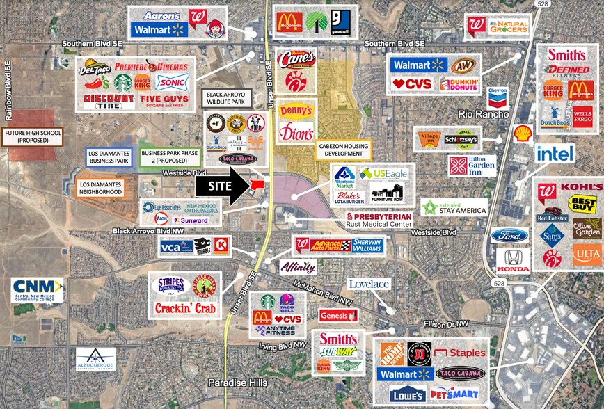 More Photos Of 2021 Unser Boulevard Southeast, Rio Rancho Land For Sale