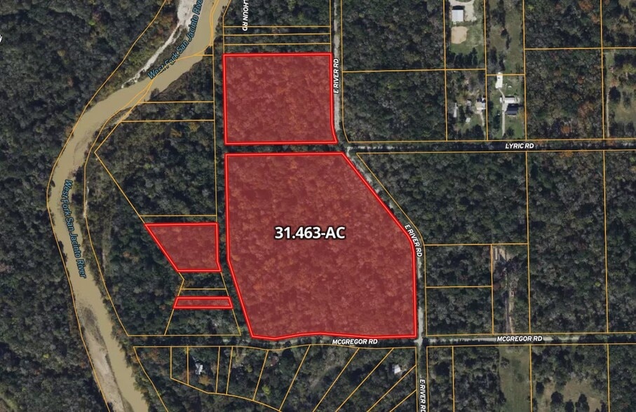 Primary Photo Of 18812 River Road, Conroe Land For Sale