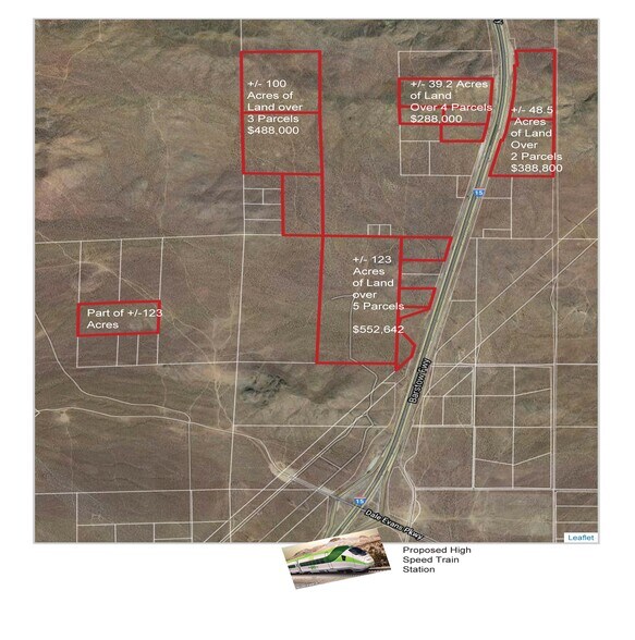 Willow Springs & 15 Freeway, Apple Valley, CA 92307 Land For Sale