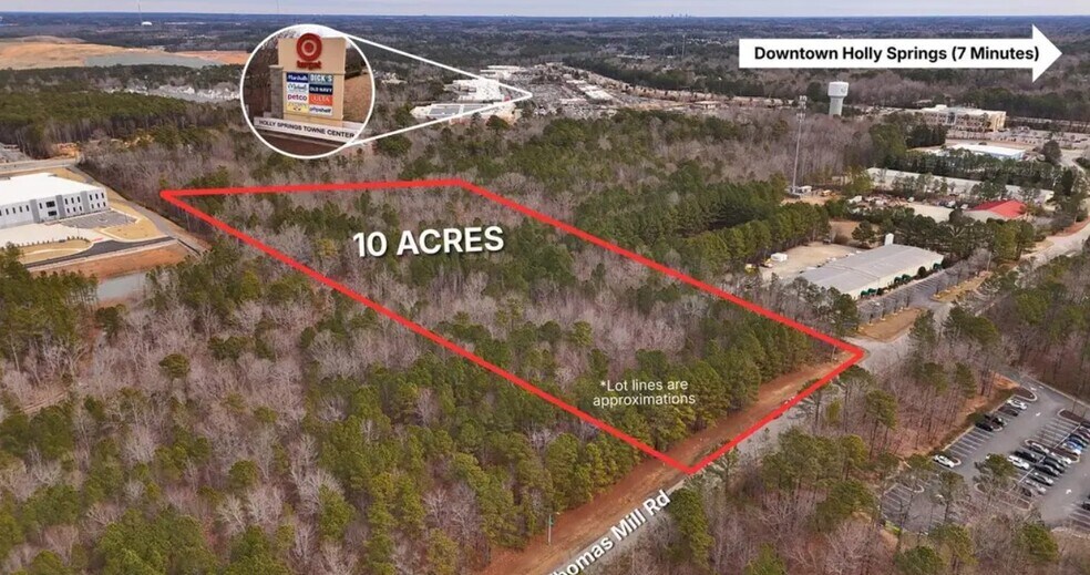 Primary Photo Of 0 Thomas Mill Rd, Holly Springs Land For Sale