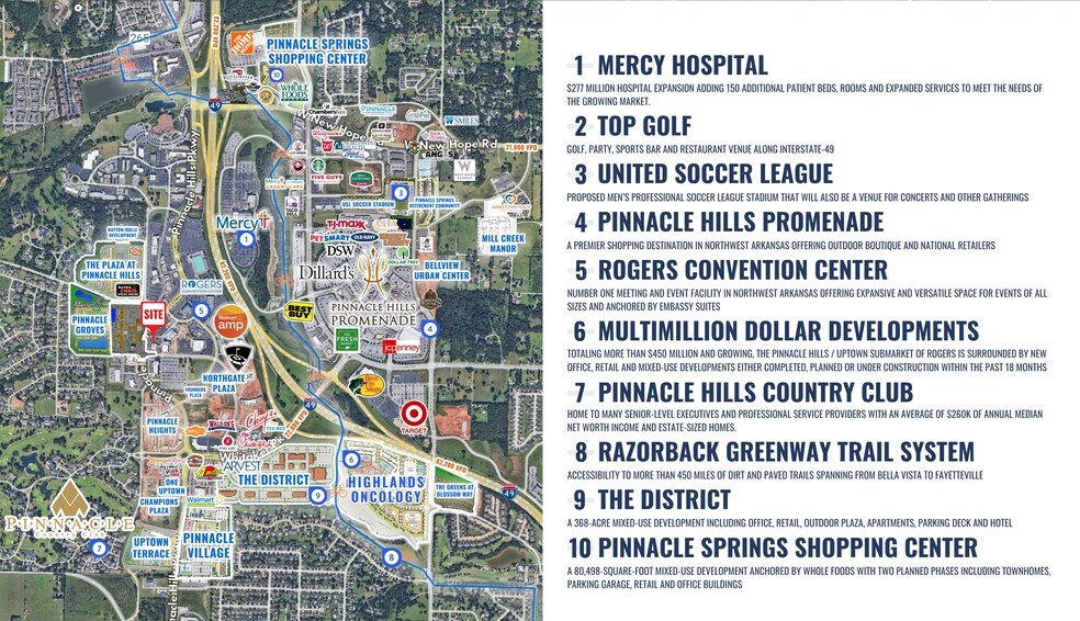 More Photos Of 3701 S Pinnacle Hills Pky, Rogers Bank For Lease