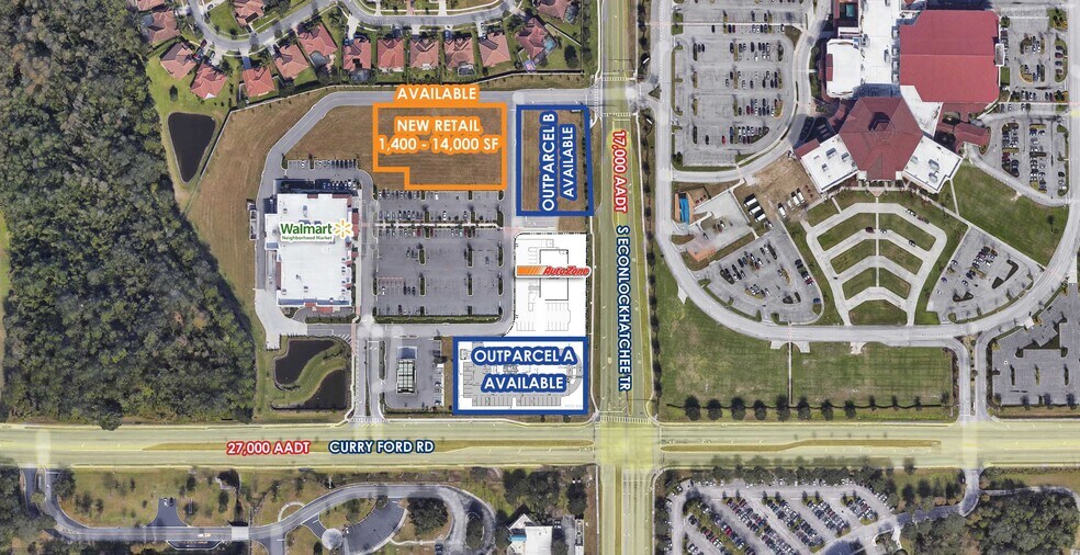 Primary Photo Of NWC Curry Ford Rd & Econlockatchee Trl, Orlando Storefront For Lease