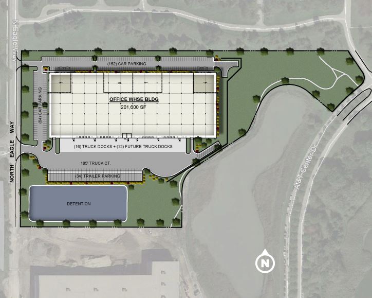 More Photos Of 2685 Eagle Way, Hoffman Estates Manufacturing For Lease