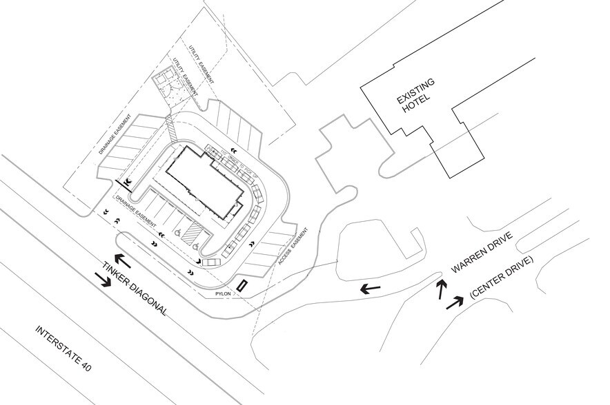 More Photos Of Tinker Diagonal St & Warren Rd, Midwest City Land For Lease